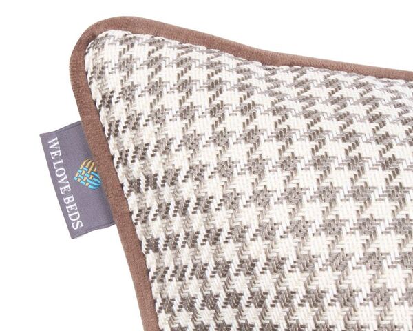 poduszka dekoracyjna Check Milk Chocolate 40x60