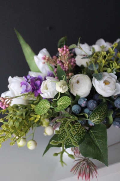 doskonała kompozycja na stół, Wiosenny Klimat, wys.24cm