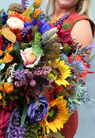 Bogactwo Jesieni, barwny jesienny kosz, wym.65x45x46cm 