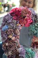 Bella Big ogromny wianek na drzwi, śr.60cm 