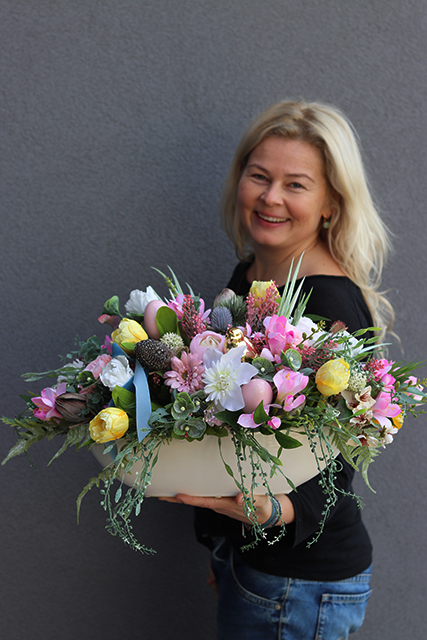 dekoracja wielkanocna Belladonna, wym. 60x40x34cm 