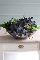 dekoracyjna dekoracja ze storczykiem, Dekoria Granat&Gold, wym.30x45cm