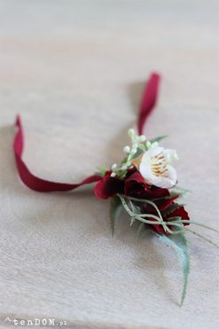 Kreonna, bransoletka, biżuteria kwiatowa, dł.10cm