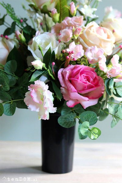 Odettino, komplet dekoracji nagrobnych, bukiet & kompozycja, 2szt