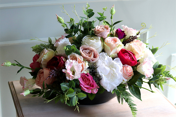 Odettino, komplet dekoracji nagrobnych, bukiet & kompozycja, 2szt