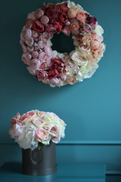 Bella 3 bardzo duży wianek na drzwi, śr.46cm  