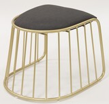 Absolute, stylowy taboret / podnóżek, wym. 43x50x47cm