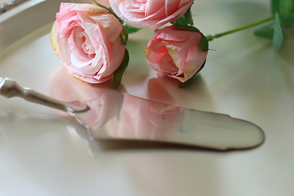 posrebrzana łopatka do nakładania ciasta Klara