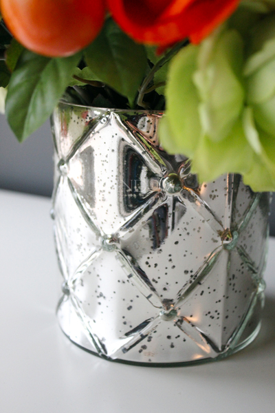 dekoracja kwiatowa / bukiet Pomarańczowa Energia wys.35cm, szer. 40cm