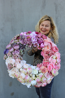 Bella Big ogromny wianek na drzwi, śr.60cm 