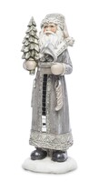 Mroźny Las, figurka świąteczna, Mikołaj z Choinką, wym.22x8.5x7cm