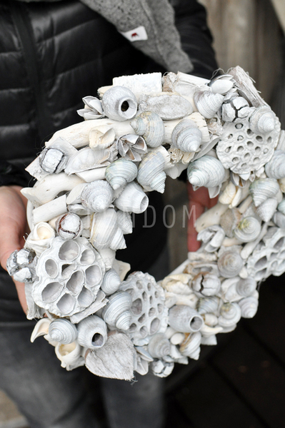 wianek dekoracyjny Sea, śr.30cm