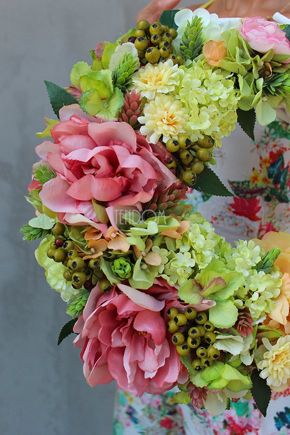 prześliczny wianek Sarmacja, śr.36cm