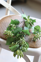 kwitnąca zielona gałązka, Mirella, dł.90cm