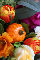 Autumn Colours, box jesienny z dyniami, wys.50cm