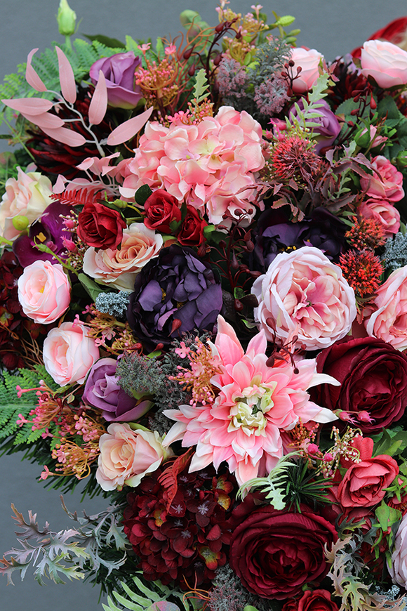 England Premium, komplet dekoracji nagrobnych, wiązanka + bukiet 