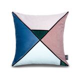 Geometric Paris, poduszka dekoracyjna welurowa, wym.45x45cm