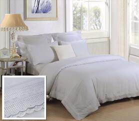 szara pościel Amelia 160x200cm + dwie poszewki 70x80cm
