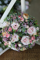 Angela, uroczy kwiatowy wianek, śr.29cm 