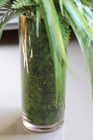 Dellu Henalla, kompozycja w szklanym wazonie, wys.85cm