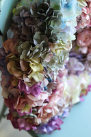 Bogactwo Natury Fiolet, duży wianek na drzwi, śr.50cm