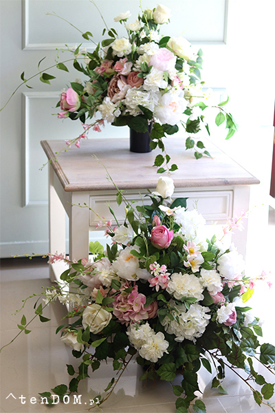 Karolitta, bukiet nagrobny, wys.55cm