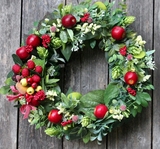 jesienny wianek Autumn Apples, śr.33cm  