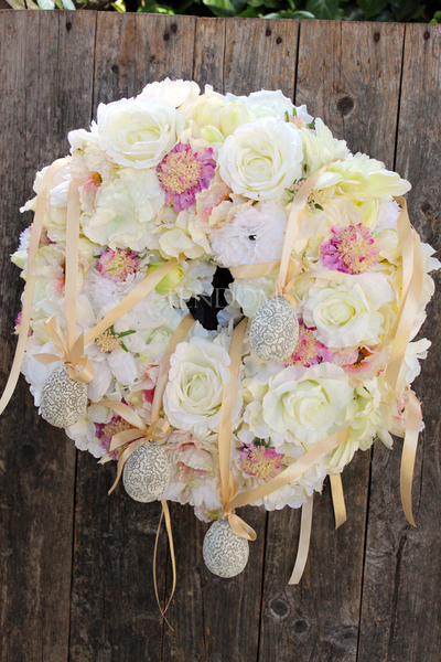 wianek / wieniec podwieszany Piękno Wiosny 2, śr.52cm 