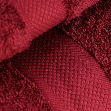 bawełniany ręcznik Carmen bordowy, wym.50x100cm
