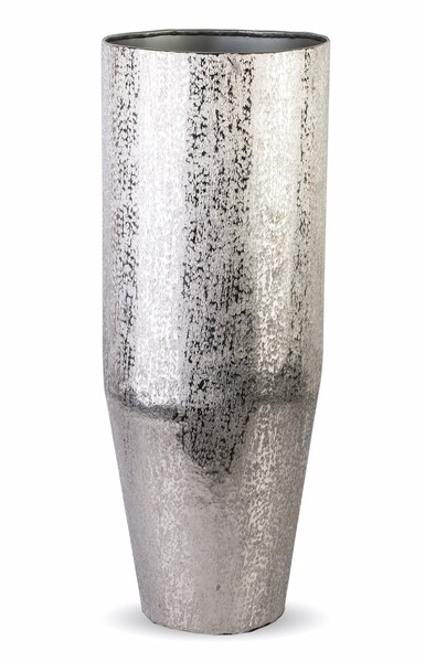 elegancki srebrny wazon, Narcissa Silver, wym.82x31x31cm
