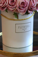 atrakcyjny flowerbox z różami Montana, wys.36cm