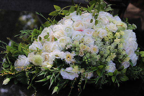 kompozycja / wiązanka nagrobna Tranquilla, dł.65cm