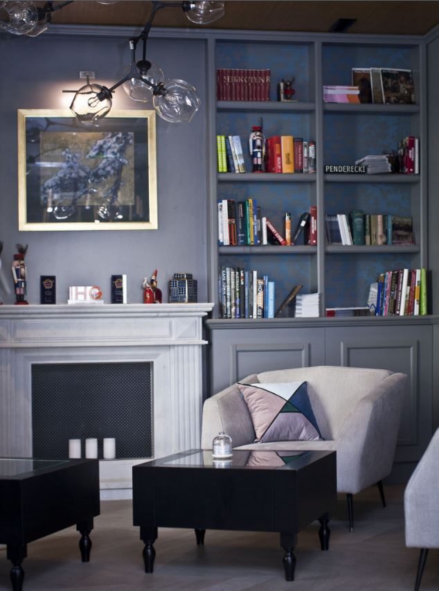 Geometric Paris, poduszka dekoracyjna welurowa, wym.45x45cm