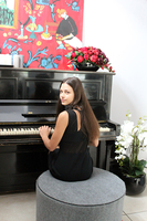 bukiet / kwiatowa kompozycja Red Fire 2, wys.28cm