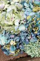 bogaty kosz ze szlachetnymi hortensjami Exclusive Blue Ocean 56x56cm