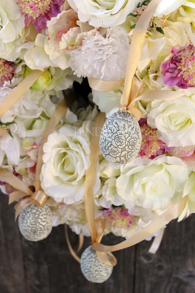 wianek / wieniec podwieszany Piękno Wiosny 2, śr.52cm 