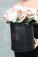 box / bukiet Flowerbox / kompozycja Cappuccino, wys.36cm