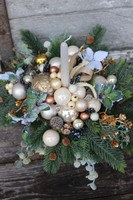 Belldeco stroik świąteczny / kompozycja, wys.38cm