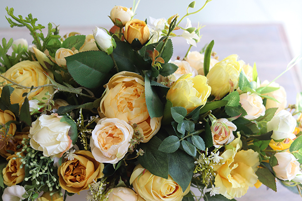 Gwatemala, słoneczna dekoracja kwiatowa, wys.30cm