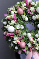 dekoracja wielkanocna / wianek Relias, śr.26cm