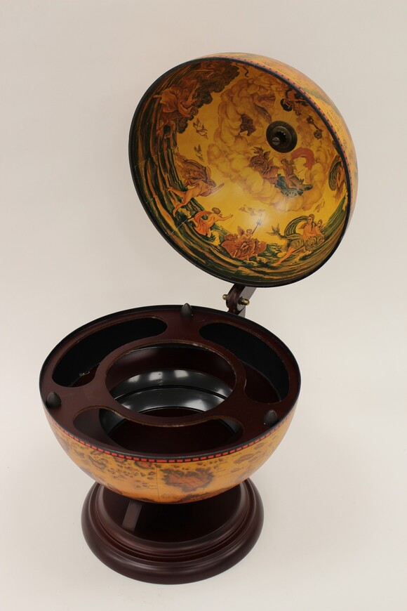 globobarek Voyager, barek w globusie, wym. 49x33x38cm 