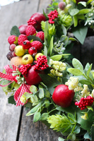 jesienny wianek Autumn Apples, śr.33cm  