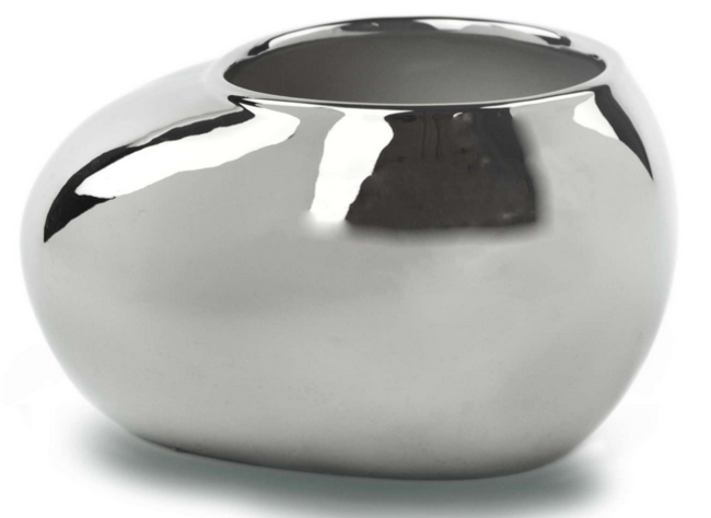 Colly lustrzana donica / osłonka ceramiczna A, wym.22x17x14cm