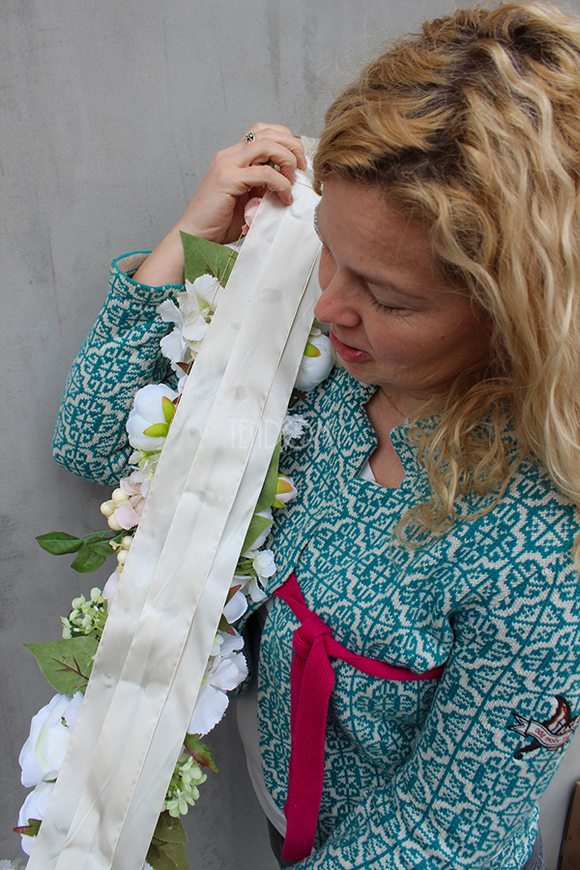 Tassana girlanda jednostronna - szarfa, dł.74cm  