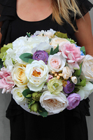 Forever Love You kompozycja kwiatowa / bukiet Flowerbox wys.28cm, szer.36cm