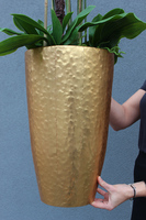 duży sztuczny storczyk Złota Bajka mniejszy, wys.120cm