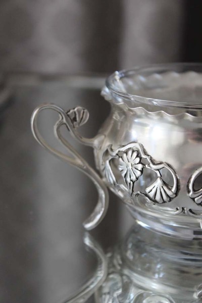 cukiernica posrebrzana Ballada