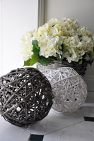 kula wiklinowa biała, śr. 23cm