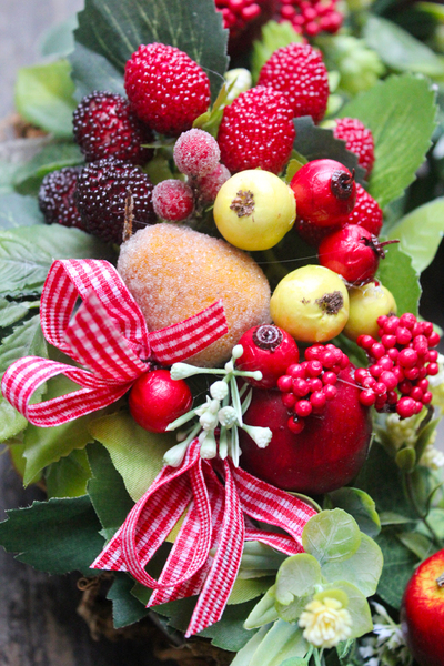 jesienny wianek Autumn Apples, śr.33cm  