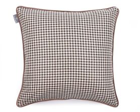 poduszka dekoracyjna Check Dark Chocolate 60x60cm